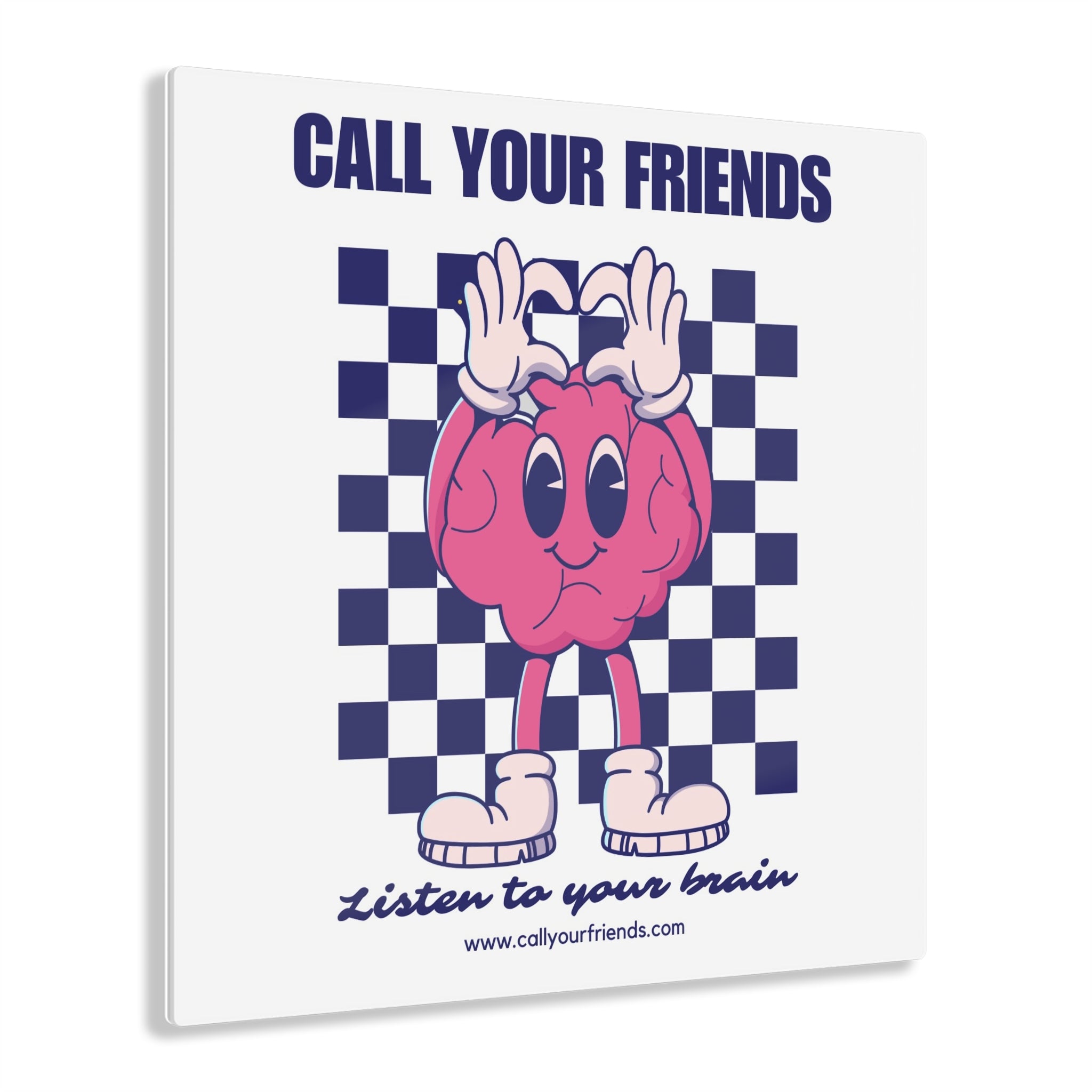 Listen to your Brain - Acrylic Art