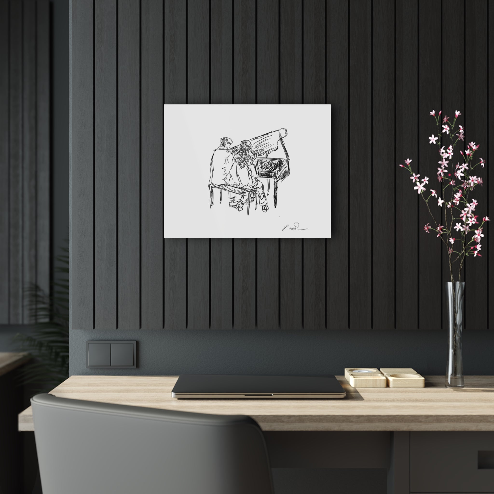 Love on the Beat - Acrylic Art