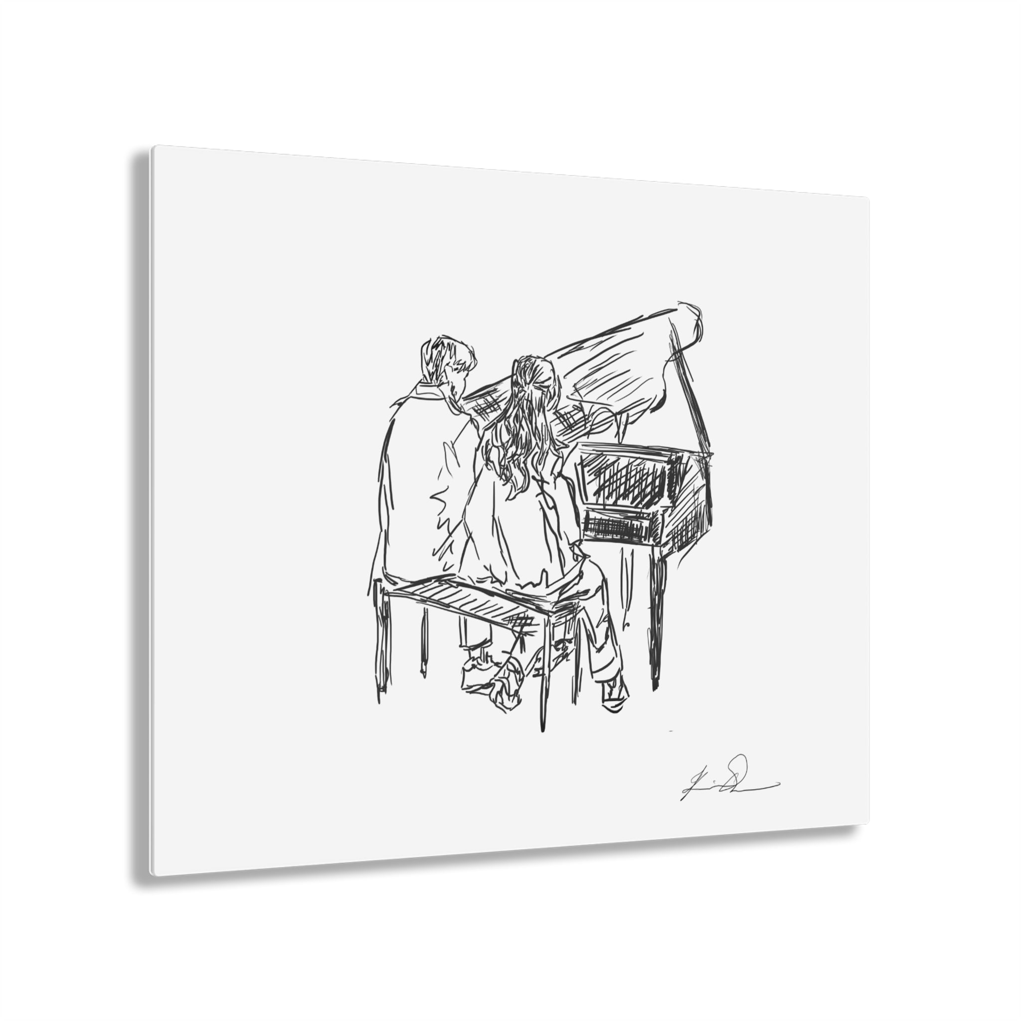 Love on the Beat - Acrylic Art