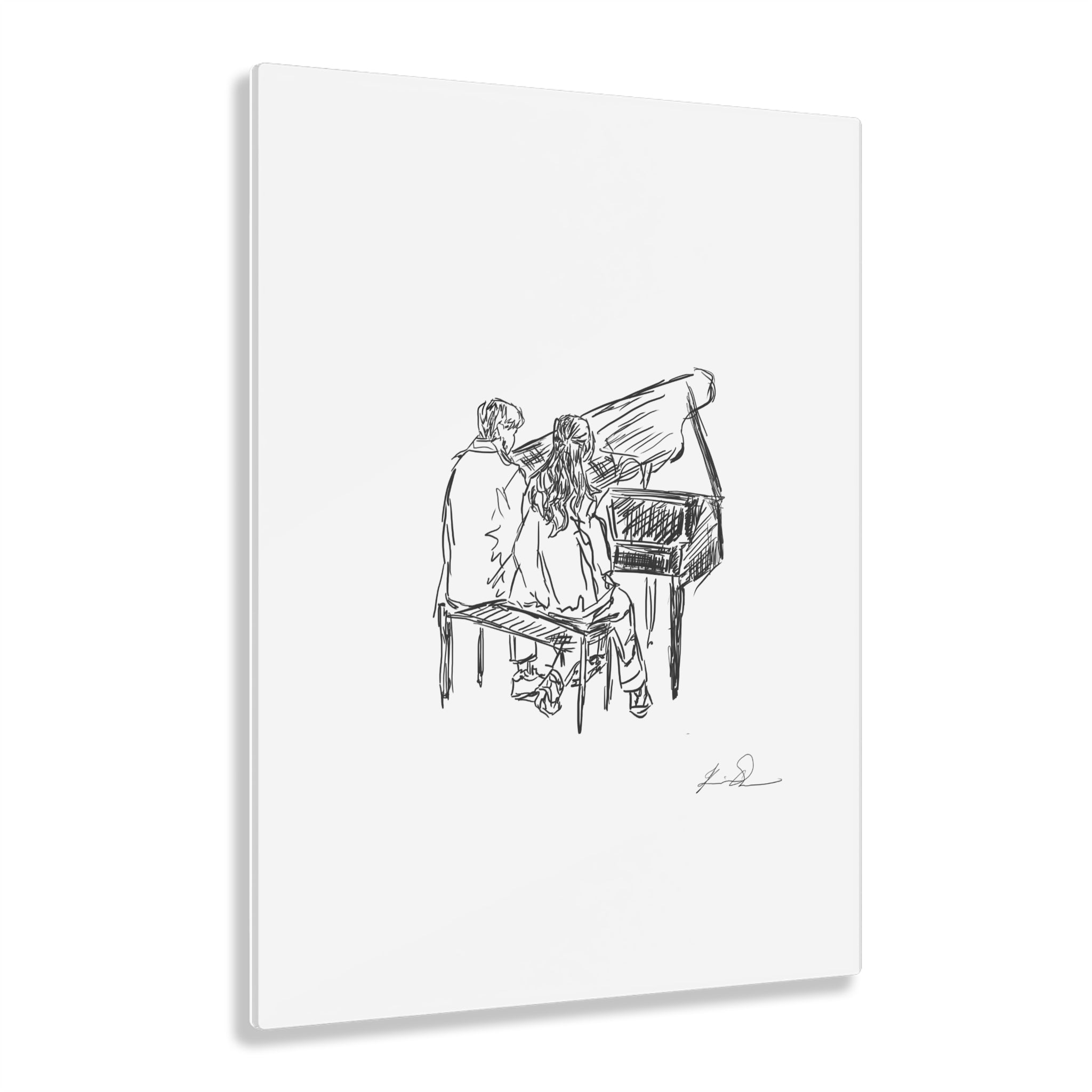 Love on the Beat - Acrylic Art