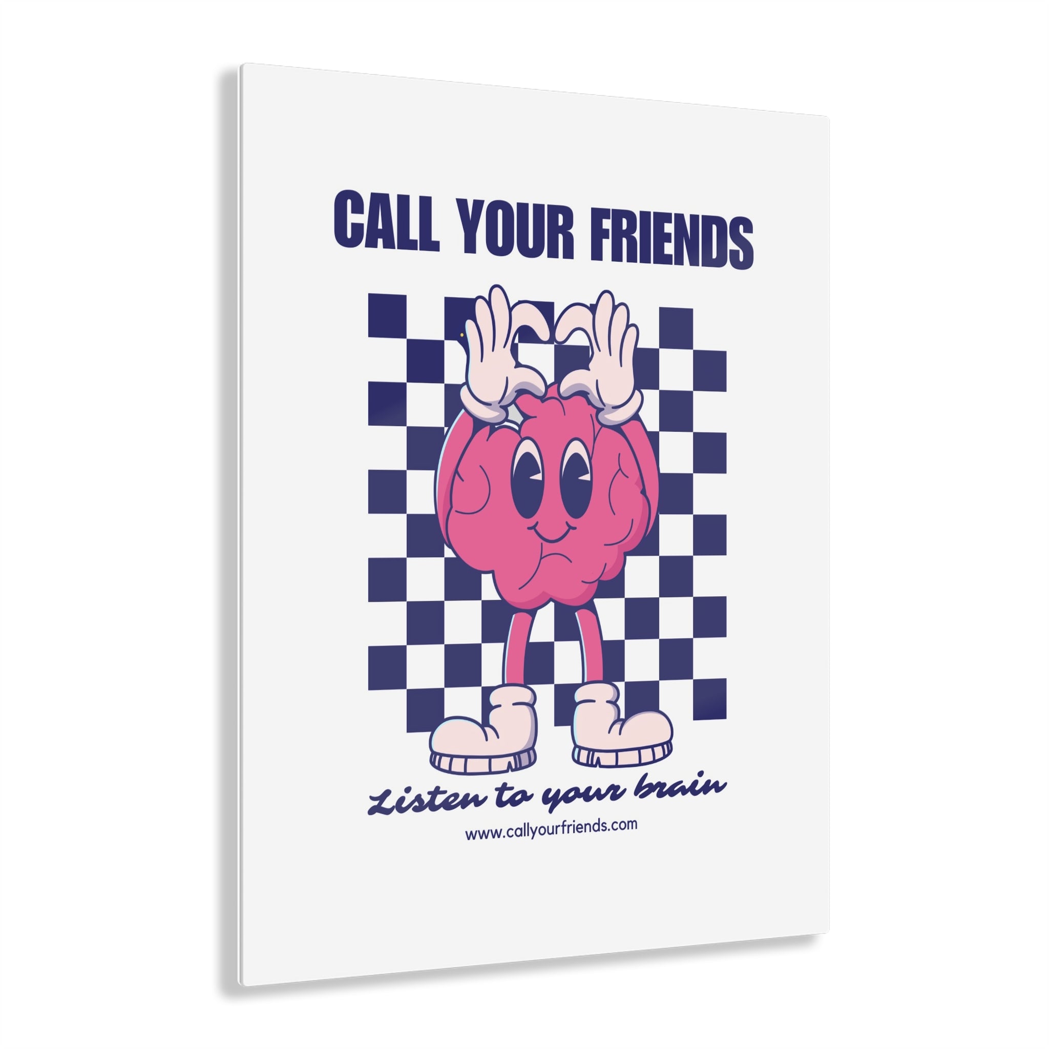 Listen to your Brain - Acrylic Art