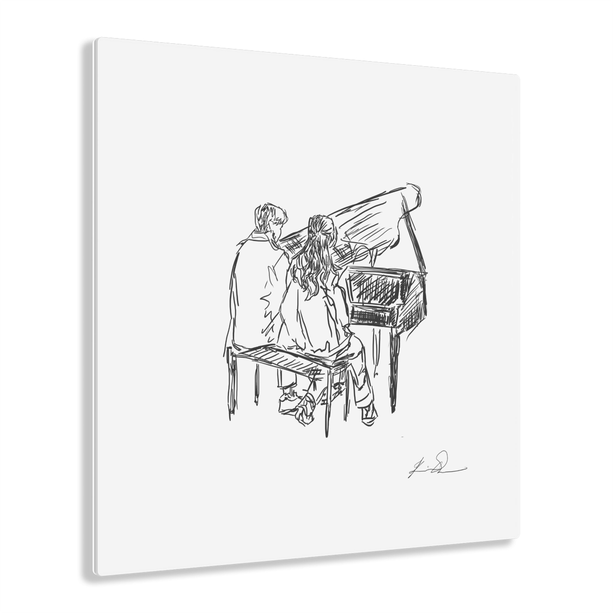 Love on the Beat - Acrylic Art